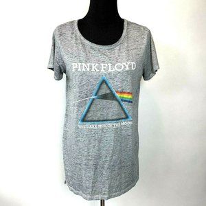 Pink Floyd Shirt size L Adult Gray Dark Side of the Moon